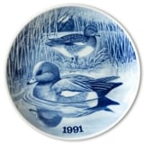 1991 Tove Svendsen, Hunting plate, Pfeifente