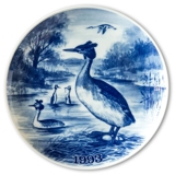 1993 Tove Svendsen, Hunting plate, Zo Grebe