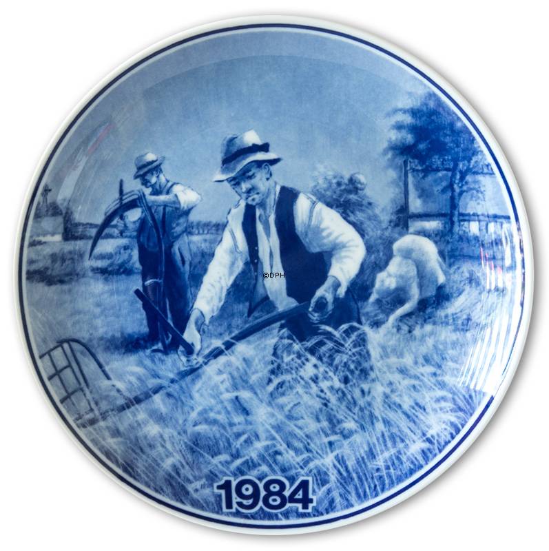 1984 Tove Svendsen Landbrugsplatte, Høst