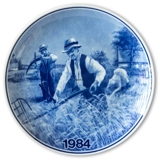 1984 Tove Svendsen Farmer plate, Harvest