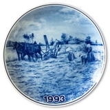 Peasant plate Tove Svendsen 1993 Swather