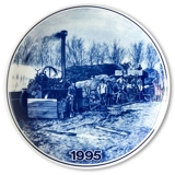 1995 Tove Svendsen Farmer plate, thresher