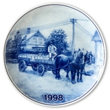 1998 Tove Svendsen Farmer plate, Driving the milk to the dairy