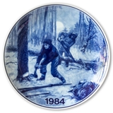 Tove Svendsen Forestry plate 1984