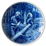 Tove Svendsen Forestry plate 1989