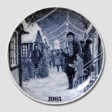 1981 Christmas plate Tove Svendsen