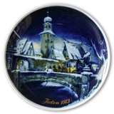 1973 Tettau traditional Christmas plate