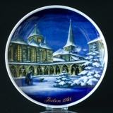 1981 Tettau traditioneller Weihnachtsteller