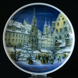 1988 Tettau traditional Christmas plate