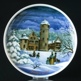 1989 Tettau traditional Christmas plate