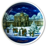 1991 Tettau traditional Christmas plate