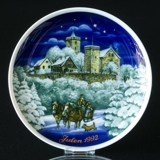 1992 Tettau traditional Christmas plate