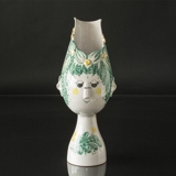 Wiinblad Titania Vase nr. 22, handbemalt, mehrfarbig
