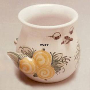 Wiinblad Fuglepotte nr. 66 hånddekoreret, blå/hvid eller multi colour