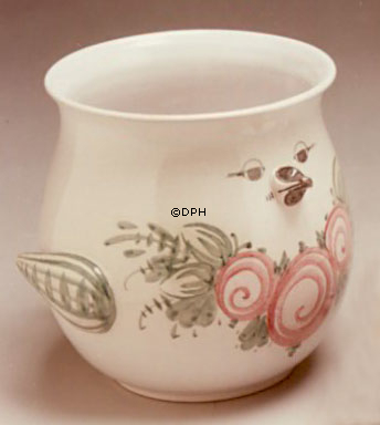 Wiinblad Fuglepotte nr. 69 hånddekoreret, blå/hvid eller multi colour