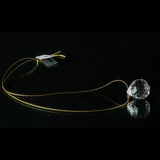 Crystal Drop, gold Ø:2 cm