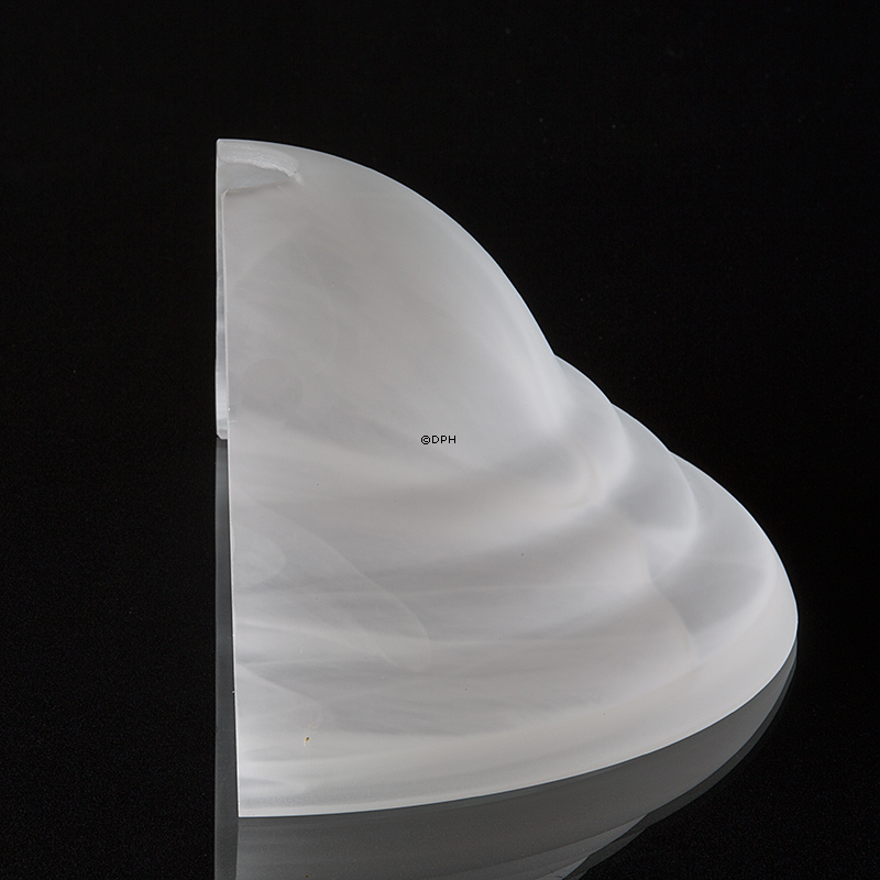 Glas skærm til DPH 2 væg uplight (halvt glas)