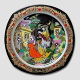 Bjorn Wiinblad Christmas plate 1989 There was no room for them in the inn