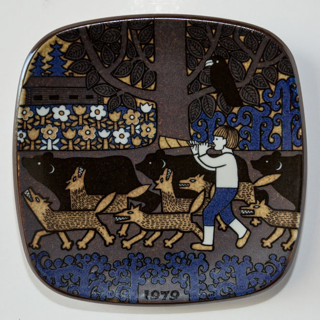 1979 Arabia Kalevala Årsplatte