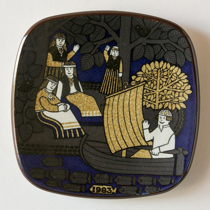 1983 Arabia Kalevala Årsplatte
