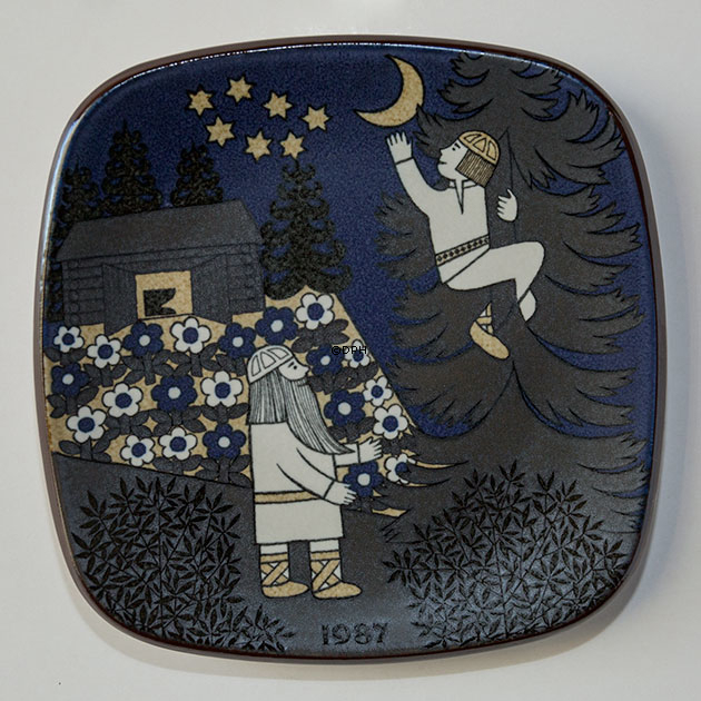 1987 Arabia Kalevala Årsplatte