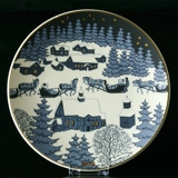 1978 Christmas plate Arabia, designed by Raija Uosikkinon