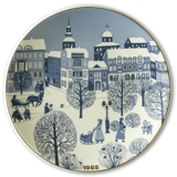 1985 Christmas plate Arabia