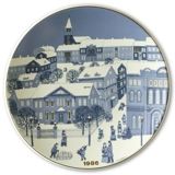 1986 Christmas plate Arabia