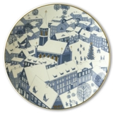 1987 Christmas plate Arabia