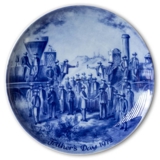 Berlin Design father's day plate 1972 (English Text)