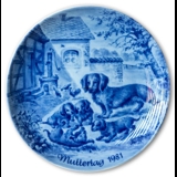 Berlin Design mother's day plate 1981 (German Text)