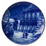 Berlin Design Christmas Plate 1976 Christmas in Bremen