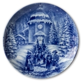 Berlin Design Christmas Plate 1983 (English Text)