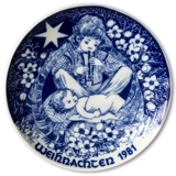 1981 Bavaria Christmas plate