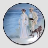 Platte med Skagensmaler motiv, Christineholm