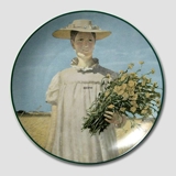 Platte med Skagensmaler motiv, Christineholm