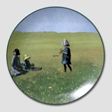 Platte med Skagensmaler motiv, Christinehlm