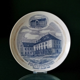 Police Christmas Plate 1981, Aarhus Police Station, Ege Porcelain