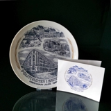 Police Christmas Plate 1985, Havnegade, Ege Porcelain