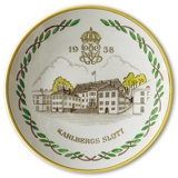 1958 Gefle Slotsplatte, Karlbergs Slot