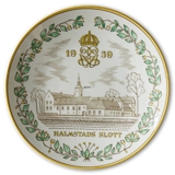 1959 Gefle Castle plate, Halmstad Castle
