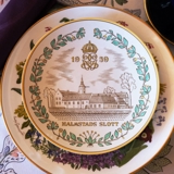 1959 Gefle Castle plate, Halmstad Castle