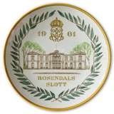 1961 Gefle Schlossteller, Schloss Rosendahl