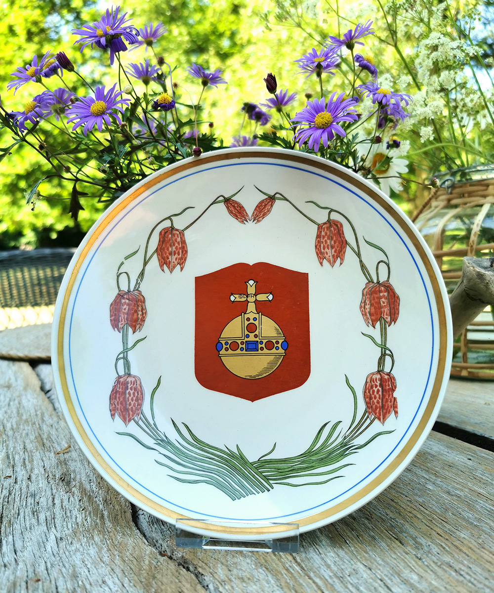 1962/1964 Gefle Landskabsplatte, Uppland