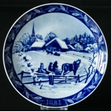 1981 Heinrich Christmas plate