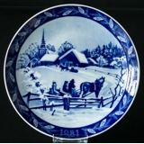 1981 Heinrich Christmas plate