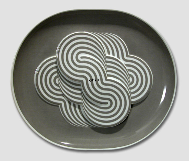 1972 Rosenthal årsplatte i porcelæn
