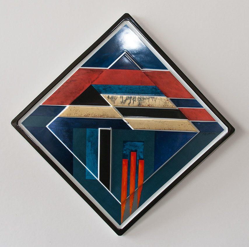 1980 Rosenthal årsplatte i pocelæn