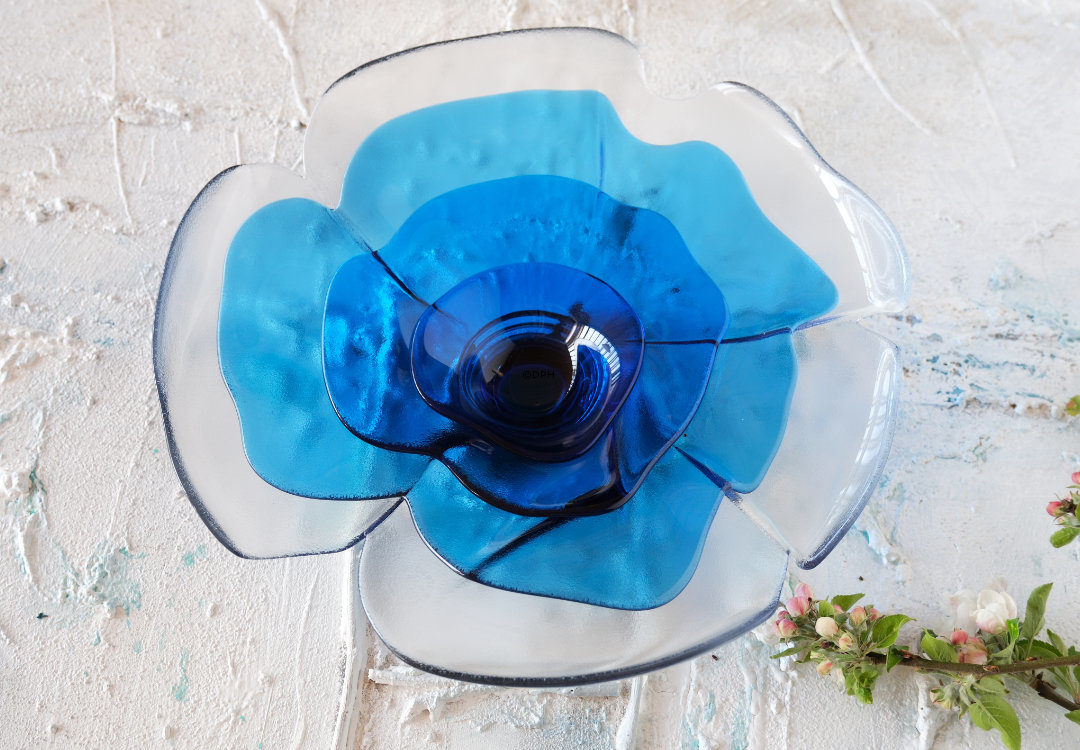 1977 Rosenthal Årsplatte, glas designet af Gynther Ferdinand Ris