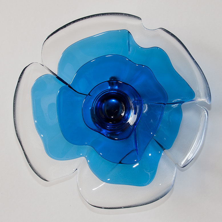 1977 Rosenthal Årsplatte, glas designet af Gynther Ferdinand Ris